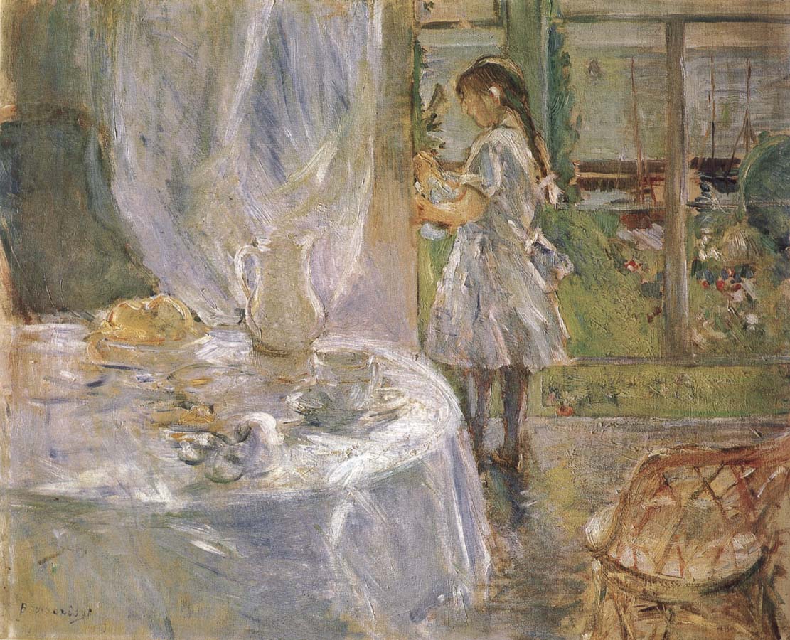 Berthe Morisot At the little cottage